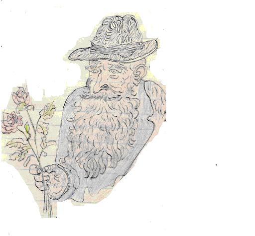 Drawing by Aslaug Skramstad