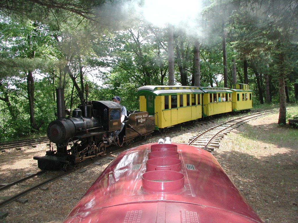 Former Strum Beef River Flyer in 2005, Now at Carson Park, Eau Claire 